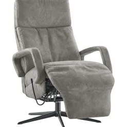 Profijt Meubel Relaxfauteuil Orona small microleder grijs
