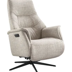 Profijt Meubel Relaxfauteuil Sanborn elektrisch medium beige