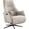 Profijt Meubel Relaxfauteuil Sanborn elektrisch small beige