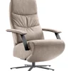 Profijt Meubel Relaxfauteuil Tofino elektrisch microleder grijs