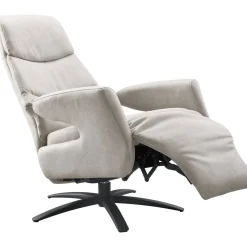 Profijt Meubel Relaxfauteuil Tolgia large microleder grijs