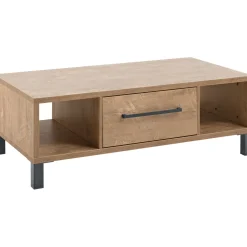 Profijt Meubel Salontafel Alva 125x68 cm old teak rechthoekig