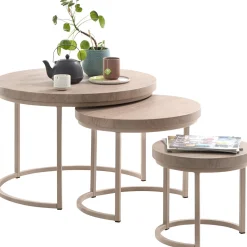 Profijt Meubel Salontafel Istrana 75,55 en 40 cm rond