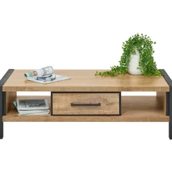 Profijt Meubel Salontafel Mantera lichtbruin 135x67 cm rechthoekig