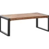 Profijt Meubel Salontafel Newhaven mangohout 110x60 cm rechthoekig