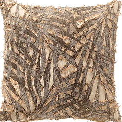 Profijt Meubel Sierkussen Westray 45x45 cm in beige- en taupetinten