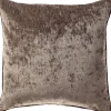 Profijt Meubel Sierkussen Westray 45x45 cm velvet bruin