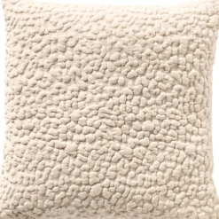 Profijt Meubel Sierkussen Westray 45x45 cm wit met textuurnoppen
