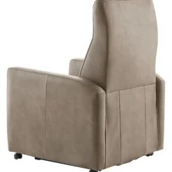 Profijt Meubel Sta-op stoel Novie elektrisch microleder taupe