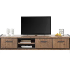 Profijt Meubel TV-meubel Mantera 216 cm donkerbruin