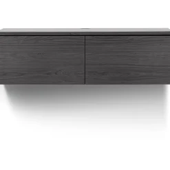 Profijt Meubel Tv-meubel Selero zwevend 121 cm zwart