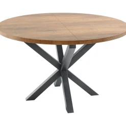 Profijt Meubel Uitschuifbare eettafel Caltana 130/170 cm rond lichtbruin