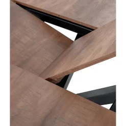 Profijt Meubel Uitschuifbare eettafel Caltana 130/170 cm donkerbruin