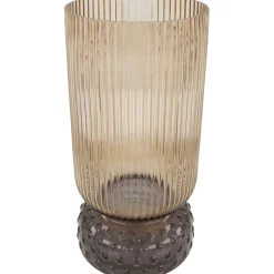 Profijt Meubel Vaas Badula medium transparant bruin