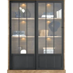 Profijt Meubel Vitrinekast Ladonia 188x143x50 cm