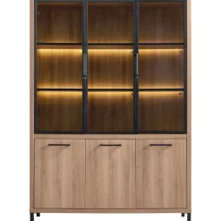 Profijt Meubel Vitrinekast Selinia 200x140x45 cm