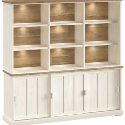 Profijt Meubel Wandmeubel Eldora 210x209x50 cm 3 schuifdeuren