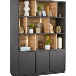 Profijt Meubel Wandmeubel Verdio 212x159x50 cm met verlichting