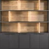 Profijt Meubel Wandmeubel Verdio 212x207x50 cm met verlichting