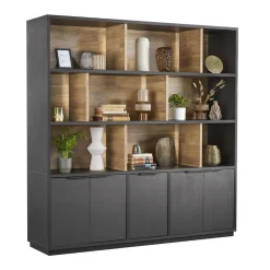 Profijt Meubel Wandmeubel Verdio 212x207x50 cm met verlichting