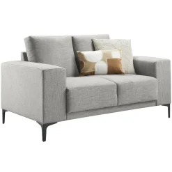 Profijt Meubel 2-zitsbank Clanton grijs premium comfort